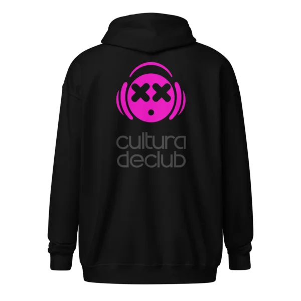 Sudadera gruesa unisex con capucha y cremallera - Imagen 2