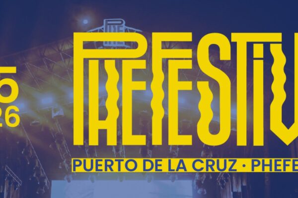 Cartel de PHE Festival 2026 en Puerto de la Cruz, Tenerife