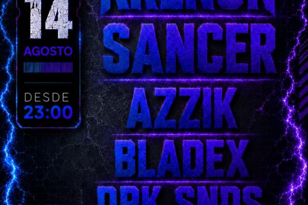 Cartel de UNITY DARK X BLACKRITUAL publicado en ePases